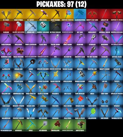 121 SKINS | OG STW | Gold Midas | Crowbar | Snowflake | Take The Elf | Orange Justice | Recon Expert | Dark Bomber | Omega | Peely — image 3