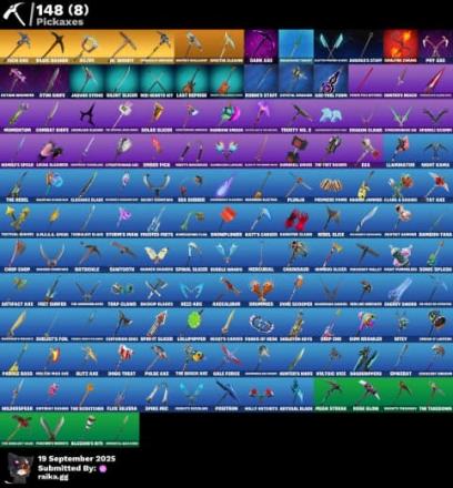 125 skins | Black Knight | Sparkle Specialist | The Reaper | Royale Knight | Blue Squire | Take The L | Floss | Lara Croft | Orange Justice | Son Goku | Elite Agent | Peter Griffin | Mako | Blue Team Leader | Rose Team Leader | Vivi Chroma | A1420 — image 3
