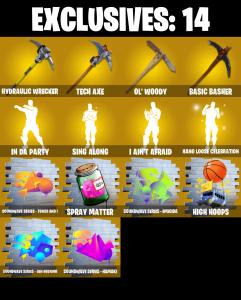 128 SKINS 💙 Joey 💙 Predator 💙 The Imagined 💙 Kymera 💙 Menace 💙 Torin 💙 Renzo the Destroyer 💙 The Cube Queen 💙 1100 V-Bucks (PC/PSN/XBOX) PARENTAL CONTROL — Fortnite account listing