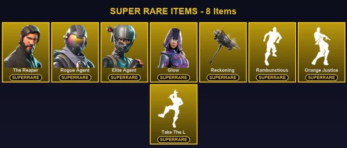 🎮 130 Skins 💎 450 V-Bucks ⚡ Lvl 792 | The Reaper | Rogue Agent | Elite Agent 🏆 106 Wins — Fortnite account listing