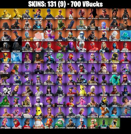 🎆131 SKINS ⚡️PC/PSN/XBOX⚡️ FRESH 👑 OG STW 👑 PARTY TROOPER (J BALVIN) 👑 MIDAS (FULLY GOLDEN) 👑 ROGUE AGENT 👑 SKULL TROOPER ⚡️MAIL CHANGEABLE #L052 — image 2