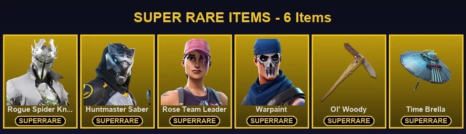 ๐ฎ 132 Skins ๐ 600 V-Bucks โก Lvl 1353 | Rogue Spider Knight | Huntmaster Saber | Rose Team Leader ๐ 93 Wins โ Fortnite account listing