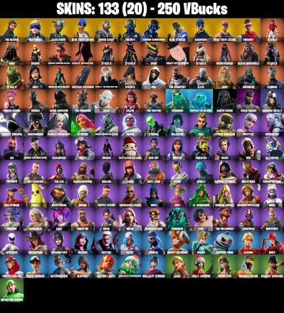 🎆133 SKINS ⚡️PC/PSN/XBOX⚡️ THE REAPER 👑 OG STW 👑 TAKE THE L 👑 NEO VERSA 👑 ROGUE AGENT 👑 ELITE AGENT 👑 RAGNAROK (STAGE 6) ⚡️MAIL CHANGEABLE #L202 — image 2