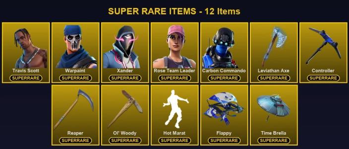 ๐ฎ 134 Skins ๐ 500 V-Bucks โก Lvl 1860 | Travis Scott | Warpaint | Xander ๐ 120 Wins โ Fortnite account listing