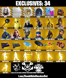 ✅136 Skins✅ The Reaper , Omega (Stage 5) , Elite Agent , Take The L