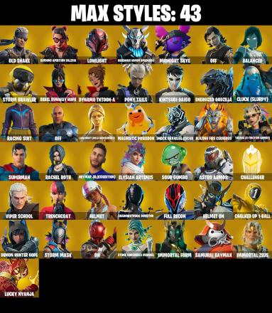 139 SKINS π The Imagined π Joey π Snap π The Cube Queen π Kymera π Ronin π Spectra Knight π Malik π 1000 V-Bucks (PC/PSN/XBOX) PARENTAL CONTROL β image 3