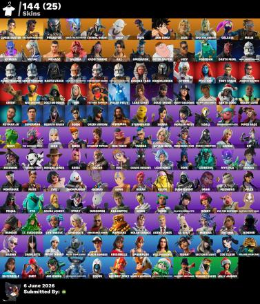 144 skins | Lara Croft + Omegarok + STW #591610 — image 1