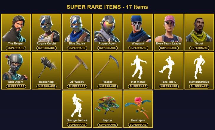 🎮 144 Skins 💎 1450 V-Bucks ⚡ Lvl 730 | The Reaper | Royale Knight | Blue Squire 🏆 222 Wins — image 1