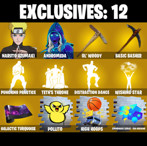 145 SKINS 💙 Renegade Raider 💙 Naruto Uzumaki 💙 Andromeda 💙 Era 💙 Galaxy Scout 💙 The Imagined 💙 Snap 💙 Spectra Knight 💙 The Ageless 💙 650 V-Buck (PC/PSN/XBOX) PARENTAL CONTROL — Fortnite account listing