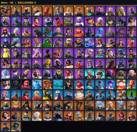 146 SKINS PSN/XBOX/PC OG STW FISHSTICK (WORLD CUP) ROGUE AGENT ZENITH NEZUMI PARADIGM (REALITY-659) DIRE THE IMAGINED 100 VB MAIL CHANGEABLE #M15 — image 1