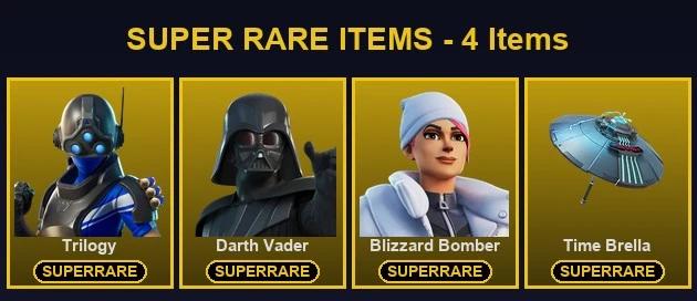 🎮 149 Skins 💎 100 V-Bucks ⚡ Lvl 2102 | Trilogy | Darth Vader | Blizzard Bomber 🏆 163 Wins — Fortnite account listing