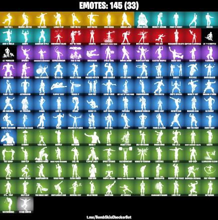 153 Skins|Royale Knight,Blue Squire,The Reaper,Laugh It Up,Royale Bomber,Elite Agent,Take The L,Throwback Axe,Take The Elf,Crowbar,Best Mates,Sing Along,Rogue A — image 3