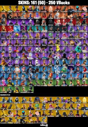 ๐ 154 Emotes ๐ PSN/Xbox/PC/Nintendo ๐ Stuck ๐ Laugh It Up ๐ Buckets ๐ It's a vibe ๐ Galaxia ๐ Gwen Stacy ๐ Darth Vader ๐ Joltara ๐ Full Email Access โ image 2