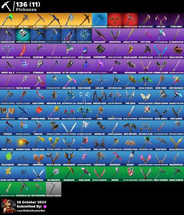 155 SKINS | ELITE AGENT | OG STW | LARA CROFT | BATMAN | OMEGA | MERRY MINT AXE | LEVIATHAN AXE | TAKE THE L | 1k vb — image 3