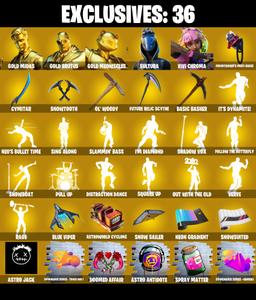 165 SKINS 💙 Gold Midas 💙 Gold Brutus 💙 Gold Meowscles 💙 Sultura 💙 Vivi Chroma 💙 Era 💙 Joey 💙 Predator 💙 550 VB (PC/PSN/XBOX) PARENTAL CONTROL — Fortnite account listing
