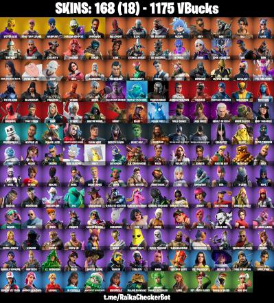 168 SKINS | OG STW | Lara Croft | Victor Elite | John Wick | Reaper | Crowbar | Take The Elf | Blaze | [PC/PSN/XBOX] | 1175 VB — image 1