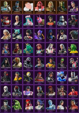 ๐ฎ 171 Skins โก Lvl 3563 | Spectra Knight | Omegarok | Peter Griffin ๐ 344 Wins โ image 2