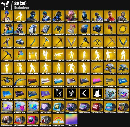 💜 [ 171 ] skins | Blue Team Leader | Fixer | Point Patroller | Carbon Commando | Vivi Chroma | Sultura | Blue Striker | Prodigy | Rogue Agent | 200 VB — image 1