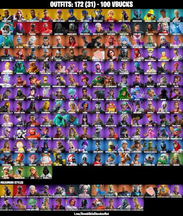 ✅172 Skins✅ OG STW , Tidy , Wilde , LeBron James , Tune Squad LeBron — image 2