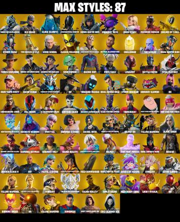 176 SKINS π Andromeda π Mizuki π Valeria π Snap π Spectra Knight π Menace π The Foundation π Era π 1050 V-Bucks (PC/PSN/XBOX) PARENTAL CONTROL β image 6