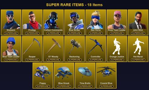 🎮 189 Skins 💎 150 V-Bucks ⚡ Lvl 3712 | Warpaint | Prodigy | Carbon Commando 🏆 1359 Wins — Fortnite account listing