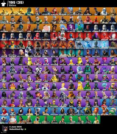 195 skins | Gold Midas + Lara Croft + Candy Axe + Reflex + Omegarok + Ultima Knight + STW #FD2E02 — image 1
