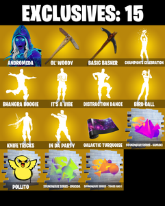 198 SKINS ✨ Andromeda ✨ Ronin ✨ The Foundation ✨ Snap ✨ The Origin ✨ Son Goku ✨ Torin ✨ Renzo the Destroyer ✨ 0 VB (PC/PSN/XBOX) — Fortnite account listing