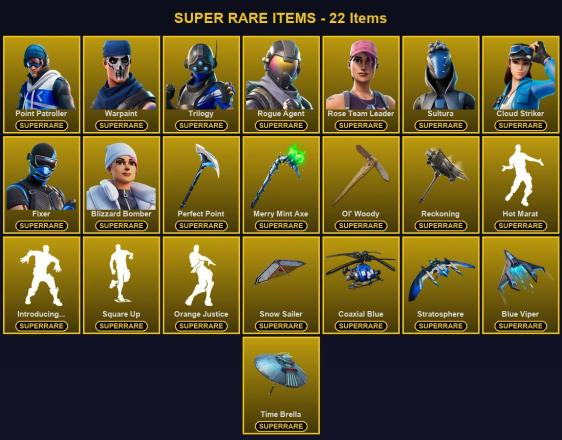 ๐ฎ 200 Skins ๐ 100 V-Bucks โก Lvl 3605 | Point Patroller | Warpaint | Trilogy ๐ 416 Wins โ image 1