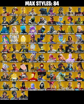 204 SKINS ✨ Tart Tycoon ✨ Kymera ✨ Spire Assassin ✨ Peter Griffin ✨ The Ageless ✨ Joey ✨ Omegarok ✨ Kado Thorne ✨ 0 VB (PC/PSN/XBOX) — image 3