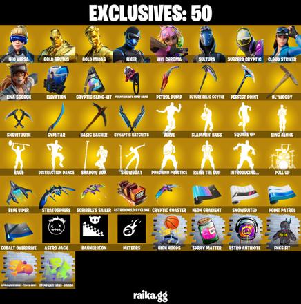 🌀208 skins🌀Neo Versa💢Gold Brutus💢Gold Midas💢Fixer💢Vivi Chroma💢Sultura💢Subzero Cryptic💢Cloud Striker💢Lina Scorch💢150 VB💢 — image 8