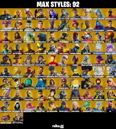 212 SKINS ✨ Renegade Raider ✨ FNCS Renegade ✨ Subzero Cryptic ✨ Vivi Chroma ✨ The Origin ✨ Malik ✨ Spire Assassin ✨ 450 V-Bucks (PC/XBOX) — image 3
