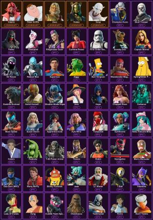 🎮 218 Skins 💎 100 V-Bucks ⚡ Lvl 1717 | Champion Kuno | Skull Trooper  | Valeria 🏆 168 Wins — image 1