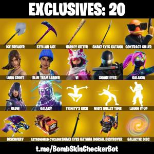 ✅230 Skins✅ Galaxy , Laugh It Up , Glow , Contract Giller