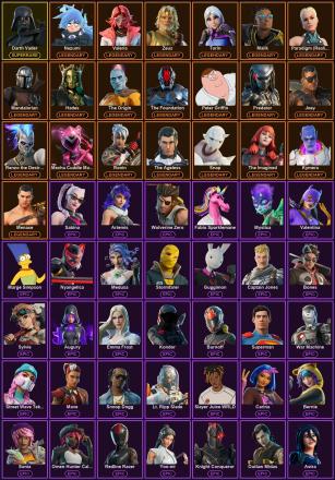 ๐ฎ 231 Skins ๐ 500 V-Bucks โก Lvl 3324 | Darth Vader | Nezumi | Valeria ๐ 584 Wins โ image 2