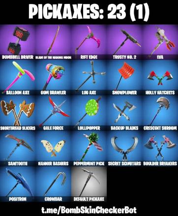 24 Skins | The Reaper|Take The L|Rogue Agent|Elite Agent|Rust Bucket|Crowbar|Orange Justice|Snowflake|Polar Peely|Krisabelle — image 2