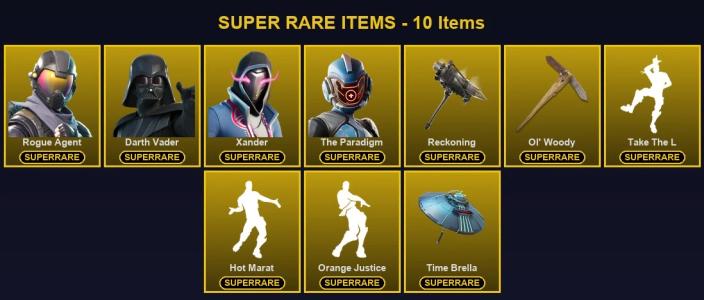 🎮 262 Skins 💎 400 V-Bucks ⚡ Lvl 3150 | Rogue Agent | Darth Vader | Xander 🏆 429 Wins — Fortnite account listing