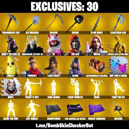 ✅269 Skins✅ Leviathan Axe , Hot Marat , Glow , Throwback Axe — image 1