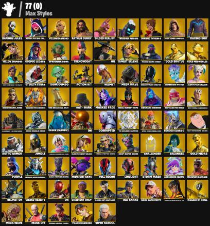 💜 [ 275 ] SKINS | NEO VERSA | GOLD BRUTUS | GOLD MEOWSCLES | GOLD MIDAS | EXPLORER EMILIE | ARCANE VI | ON | HAT ⸱ DARK | MASKED FADE | 200 VB — image 8