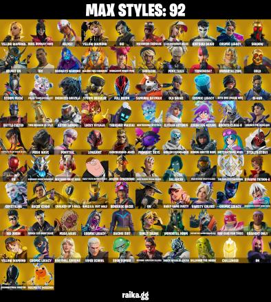 287 SKINS ✨ Master Chief (Matte Black) ✨ Heron Stance Hero ✨ Valeria ✨ The Origin ✨ Malik ✨ Vi ✨ Galaxia ✨ Alli ✨ Midas Rex ✨ 100 V-Bucks (PC/XBOX) — image 3