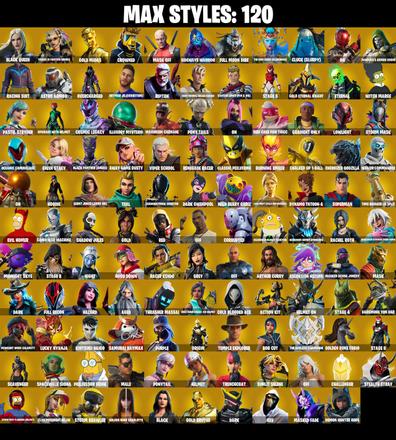 288 SKINS ✨ Gold Midas ✨ Gold Brutus ✨ The Champion ✨ Pitch Patroller ✨ Andromeda ✨ Snap ✨ Joey ✨ Gear Specialist Maya ✨ Sentinel ✨ 4500 VB (PC/PSN/XBOX) — image 3