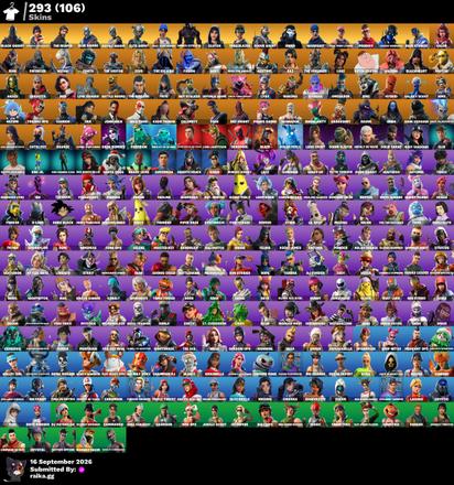 💎 293 skins 💎 OG STW 🧿 BLACK KNIGHT 🧿 SPARKLE SPECIALIST 🧿 THE REAPER 🧿 BLUE SQUIRE 🧿 ROYALE KNIGHT 🧿 ELITE AGENT 🧿 BLUE TEAM LEADER 🧿 OMEGA (STAGE 5) 🧿 0 VB 🧿 — image 1