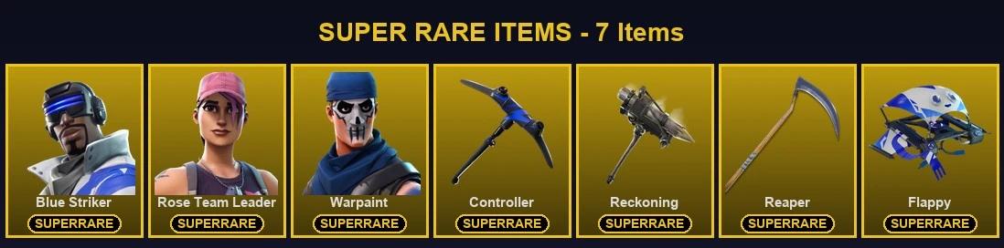 🎮 30 Skins 💎 1900 V-Bucks ⚡ Lvl 112 | Blue Striker | Rose Team Leader | Warpaint 🏆 38 Wins — image 1