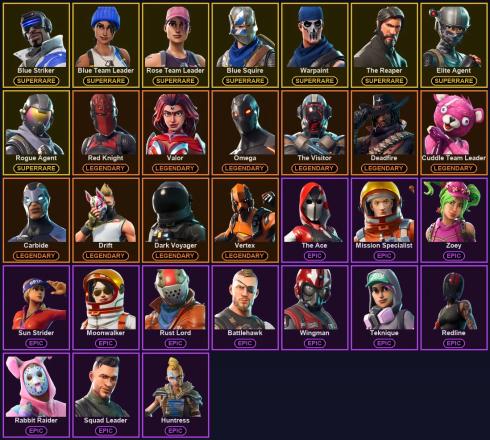 ๐ฎ 31 Skins ๐ 350 V-Bucks โก Lvl 311 | Blue Striker | Blue Team Leader | Rose Team Leader ๐ 58 Wins โ image 2
