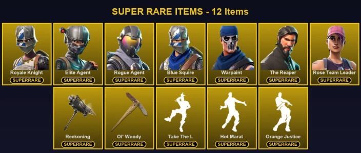 ๐ฎ 32 Skins ๐ 1150 V-Bucks โก Lvl 292 | Royale Knight | Elite Agent | Rogue Agent ๐ 31 Wins โ Fortnite account listing