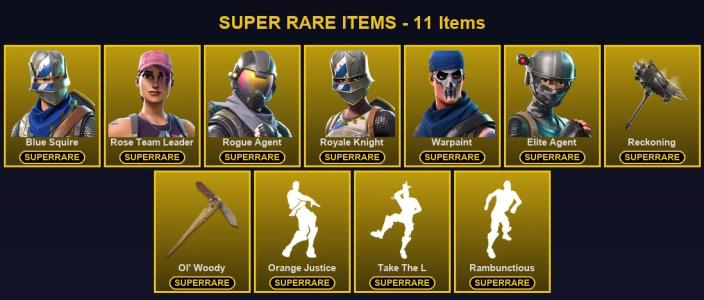 🎮 33 Skins 💎 50 V-Bucks ⚡ Lvl 529 | Blue Squire | Rose Team Leader | Rogue Agent 🏆 156 Wins — Fortnite account listing