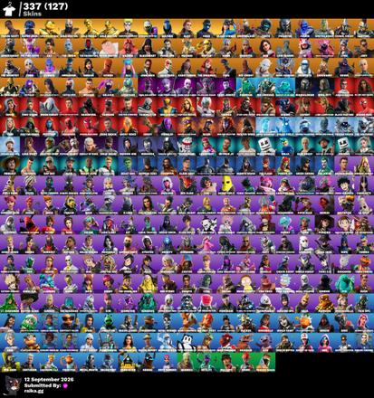 💎337 skins💎MASTER CHIEF🧿TRAVIS SCOTT🧿ASTRO JACK🧿GOLD MEOWSCLES🧿GOLD KRATOS🧿GOLD MIDAS🧿GOLD BRUTUS🧿NARUTO UZUMAKI🧿250 VB🧿 — image 1