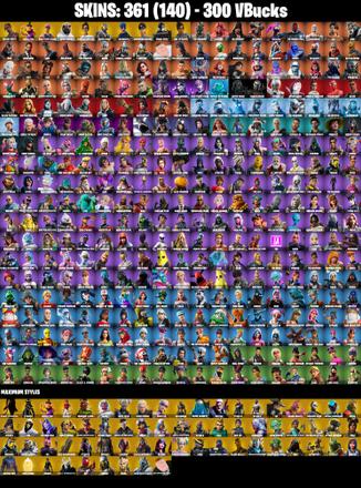 [361 SKINS] 🌸 Renegade Raider 🌸 Travis Scott 🌸 WORLD CUP 🌸 Shady Doggo 🌸 Pitch Patroller 🌸 Rogue Agent 🌸 (PC/PSN/XBOX) — image 2