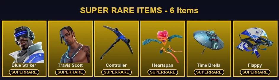 ๐ฎ 39 Skins ๐ 750 V-Bucks โก Lvl 698 | Blue Striker | Travis Scott | Ruin ๐ 95 Wins โ Fortnite account listing
