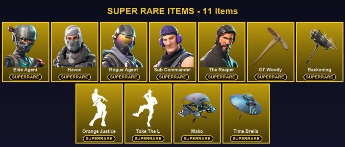 🎮 39 Skins ⚡ Lvl 478 | Elite Agent | Havoc | Rogue Agent 🏆 145 Wins — Fortnite account listing