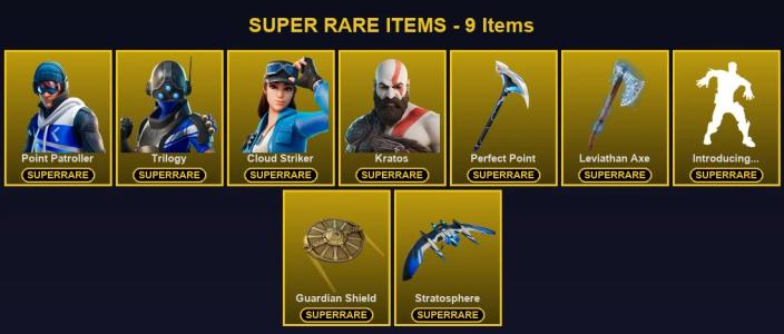 🎮 41 Skins 💎 300 V-Bucks ⚡ Lvl 637 | Point Patroller | Trilogy | Cloud Striker 🏆 43 Wins — Fortnite account listing
